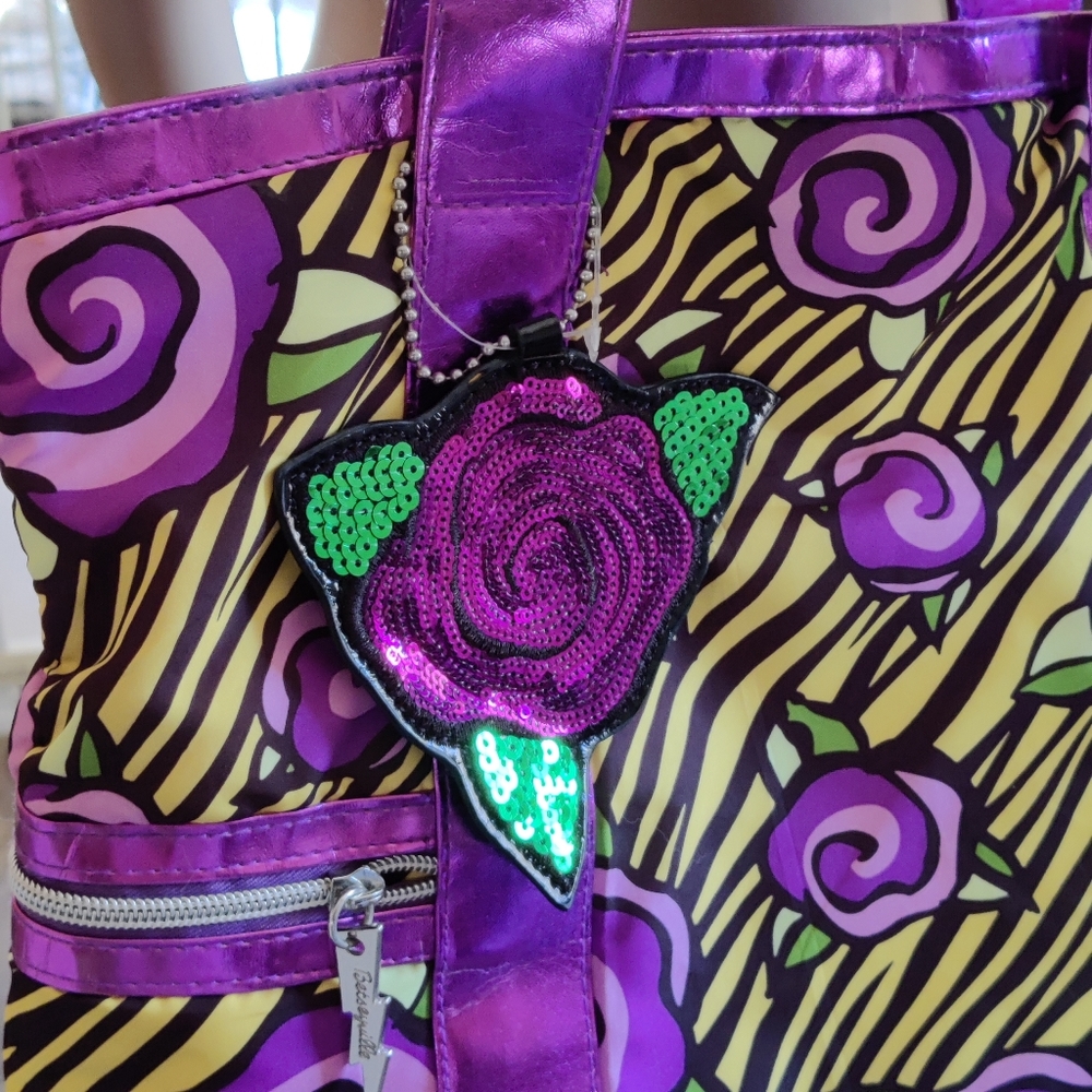 Vintage Betseyville Abstract tote - Picture 7 of 9